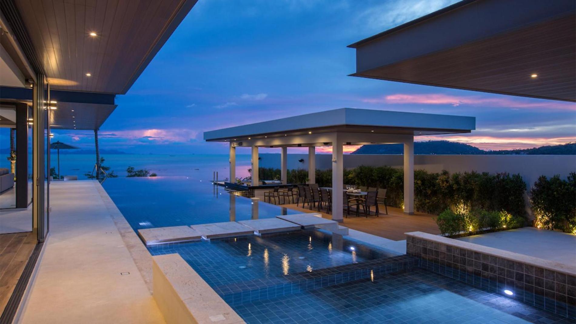 Exclusive Sea Renity A Beachfront Villa Retreat Sleeps 12 Adults And 6 Kids Laem Sor Εξωτερικό φωτογραφία