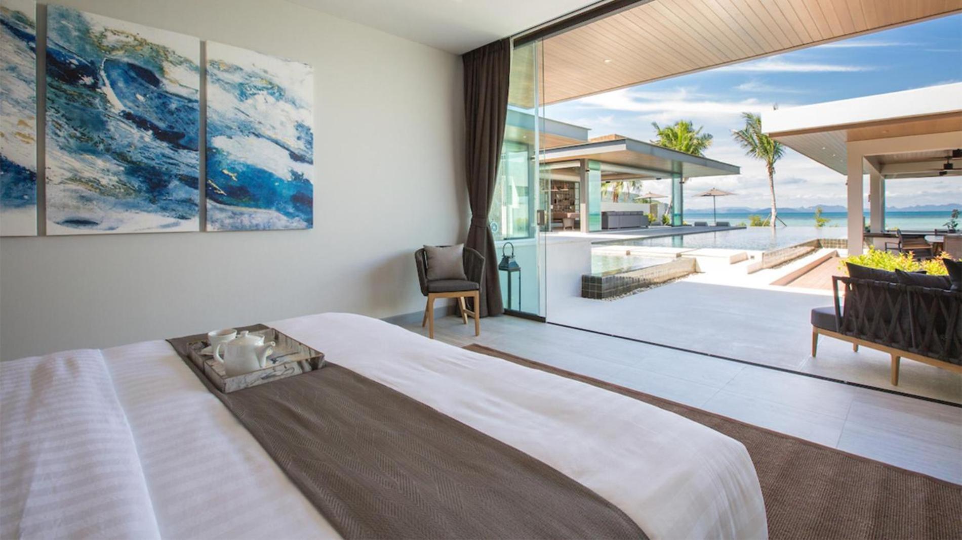 Exclusive Sea Renity A Beachfront Villa Retreat Sleeps 12 Adults And 6 Kids Laem Sor Εξωτερικό φωτογραφία